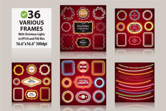 Christmas Lights Decorations Set - Image 2