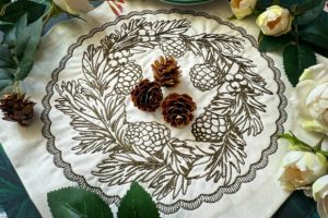 Alternative view of Christmas Machine Embroidery