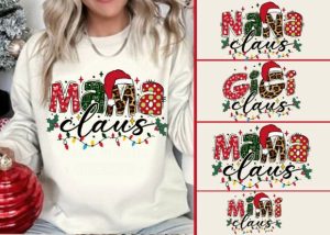 Christmas Mama Gigi Nana Claus Bundle