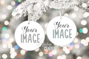 Christmas Ornament Mockup Set