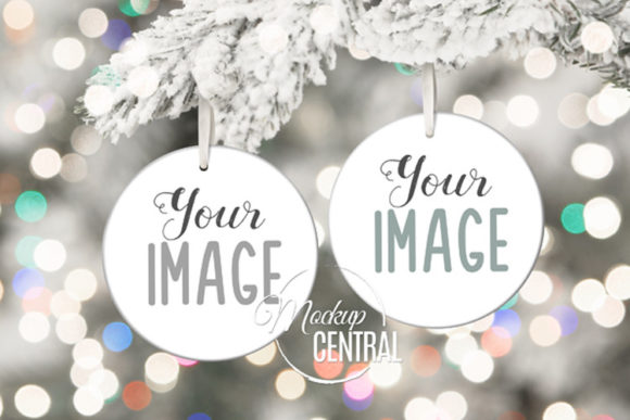 Christmas Ornament Mockup Set