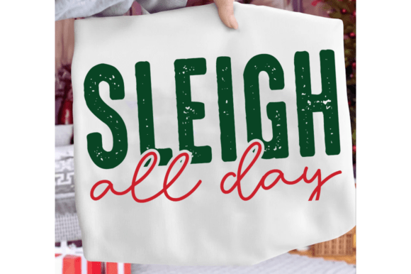 Christmas PNG Bundle, Preppy Jingle Bell - Image 6
