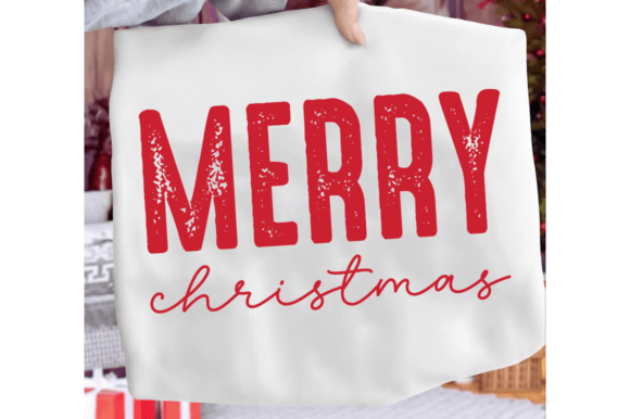 Christmas PNG, Retro Distressed Holiday - Image 5