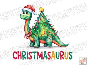 Christmas Png Dinosaur Christmas Tree