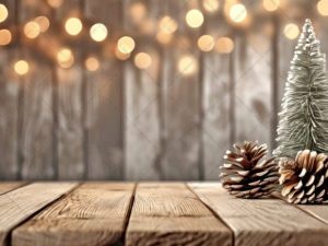 Christmas Product Background Mockup