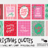 Christmas Quote PNG Bundle