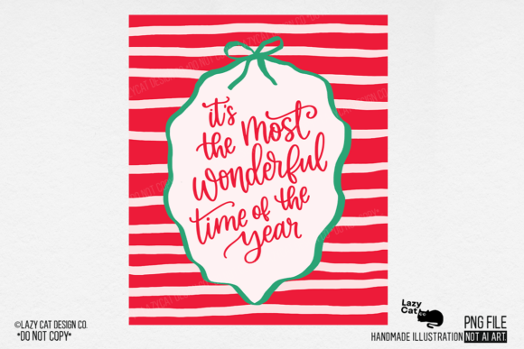 Christmas Quote Poster Wall Art PNG - Image 2