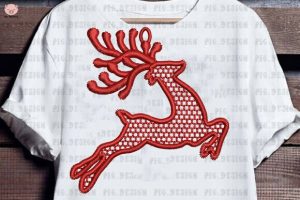 Alternative view of Christmas Reindeer