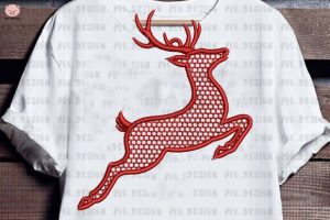 Alternative view of Christmas Reindeer