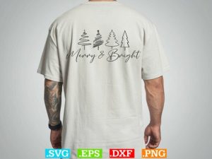 Alternative view of Christmas SVG, Merry Christmas SVG