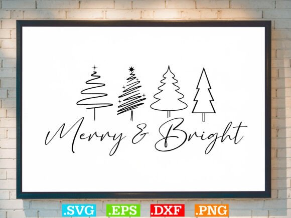 Christmas SVG, Merry Christmas SVG - Image 3