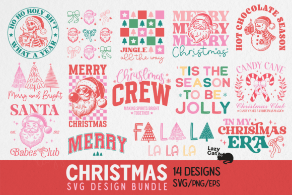 Christmas SVG PNG Bundle
