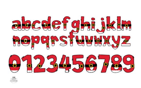 Christmas Santa Font - Image 3