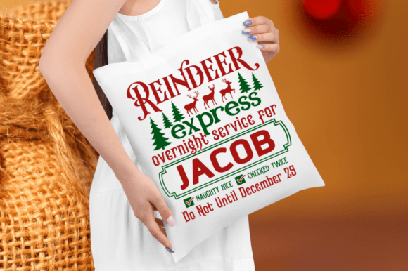 Alternative view of Christmas Santa Sack SVG Design Bundle