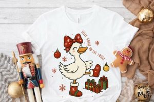 Alternative view of Christmas Silly Goose on the Loose PNG