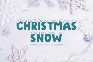 Christmas Snow Font