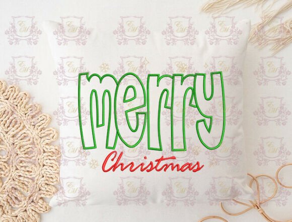 Christmas Snowflake Embroidery Design - Image 4