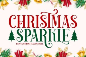 Christmas Sparkle Font
