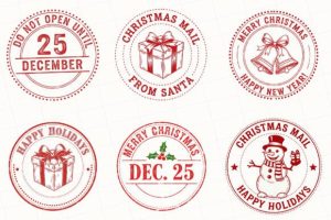 Alternative view of Christmas Stamp Sublimation