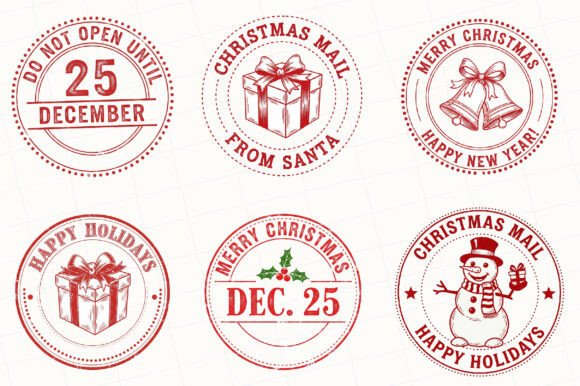 Christmas Stamp Sublimation - Image 2