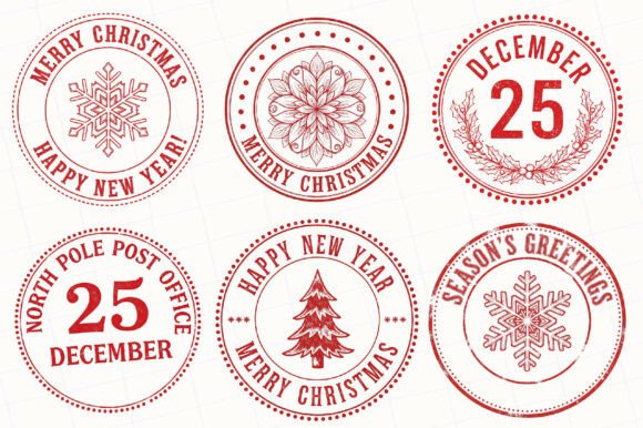 Christmas Stamp Sublimation - Image 3