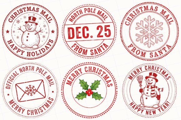 Christmas Stamp Sublimation - Image 4