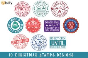 Christmas Stamps Designs