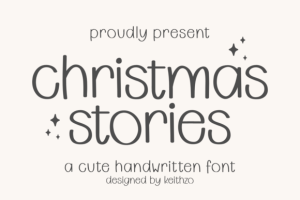 Christmas Stories Font