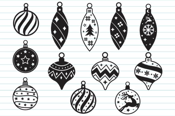 Christmas Svg Christmas Ornament Svg - Image 7