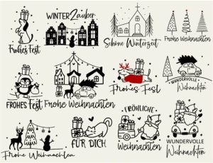 Christmas Svg ,Weihnachten SVG