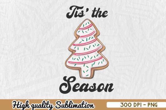 Alternative view of Christmas Tree Cake Sublimation Bundle