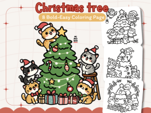 Christmas Tree Coloring Pages XmasTree