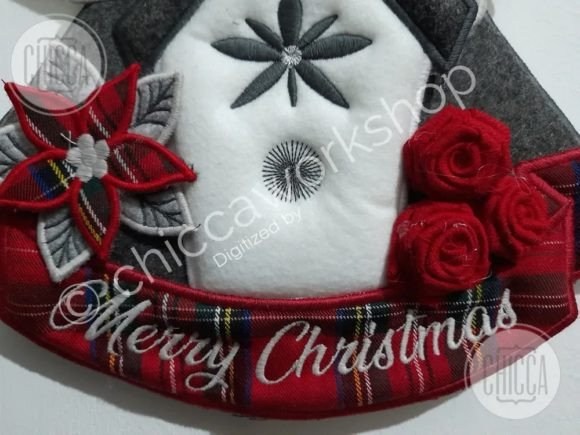 Christmas Tree ITH Machine Embroidery - Image 3