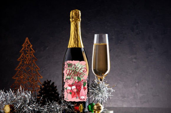 Christmas Wine Bag PNG Bundle - Image 4
