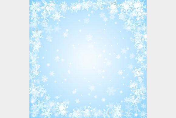 Christmas Backgrounds of Snowflakes - Image 2