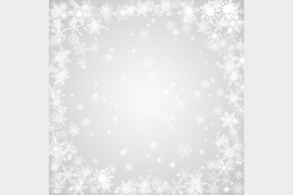 Christmas Backgrounds of Snowflakes - Image 3