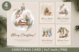 Christmas Card, Holiday Greeting Card