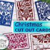 Christmas Card Svg Cricut Bundle