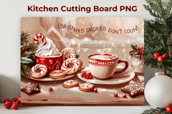 Christmas Cutting Board Sublimation