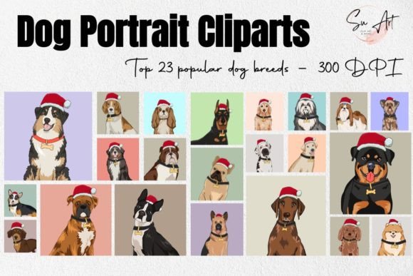 Christmas Dog Cliparts Xmas Dog Clipart