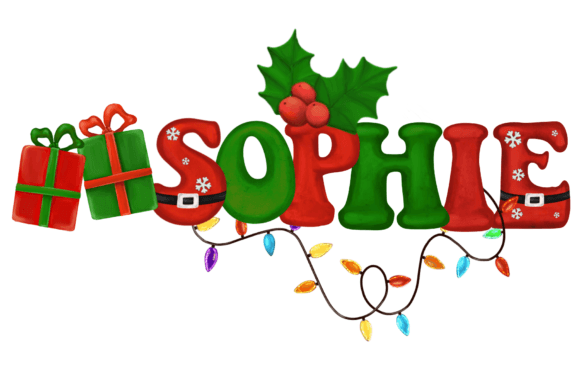 Christmas Doodle Alphabet Numbers - Image 6