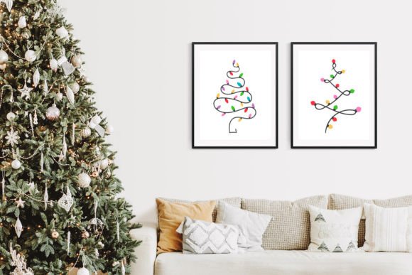 Christmas Lights SVG PNG Vector Bundle - Image 2