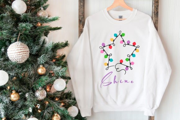 Christmas Lights SVG PNG Vector Bundle - Image 3