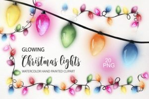 Christmas Lights Clipart