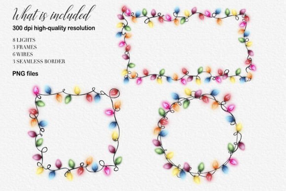 Christmas Lights Clipart - Image 2