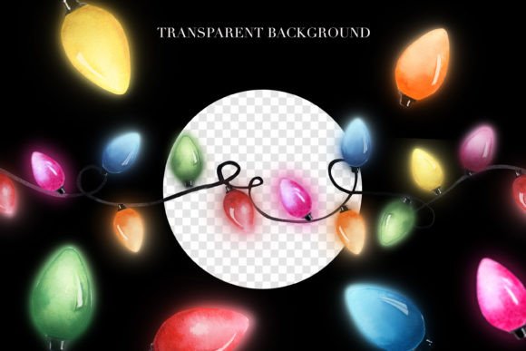 Christmas Lights Clipart - Image 4