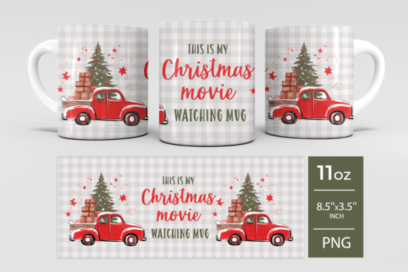 Alternative view of Christmas Mug, Funny Christmas Mug Wrap