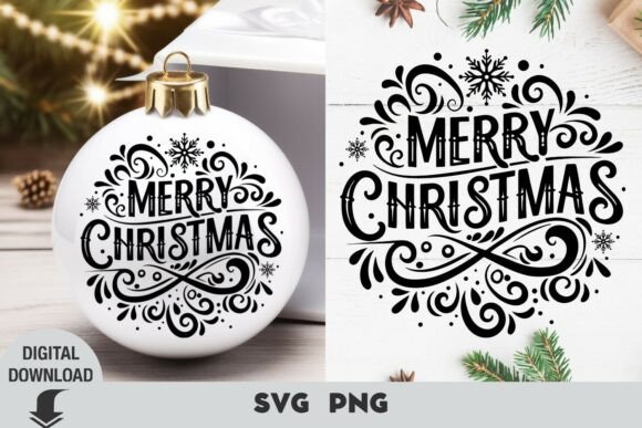 Christmas Svg, Christmas Ornament Svg