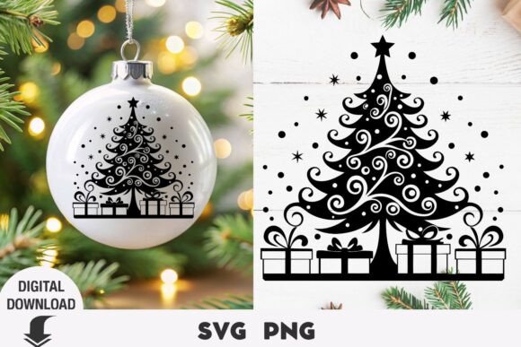 Christmas Tree Svg, Christmas Svg, Pine