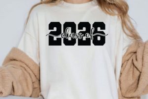 Alternative view of Class of 2026 Svg, 2026 Senior Svg Png